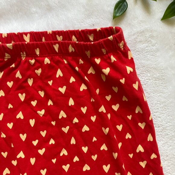 Old Navy Baby 18-24M Heart Print Leggings Red Pants EUC Toddler - Picture 3 of 12